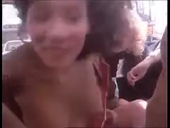 Her pal gave the horny hottie a hard twat group fuck.